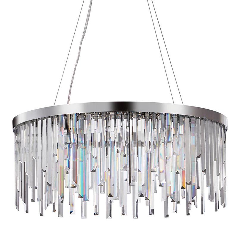 Люстра Bennett Chandelier chrome Хром Прозрачный в Самаре | Loft Concept 