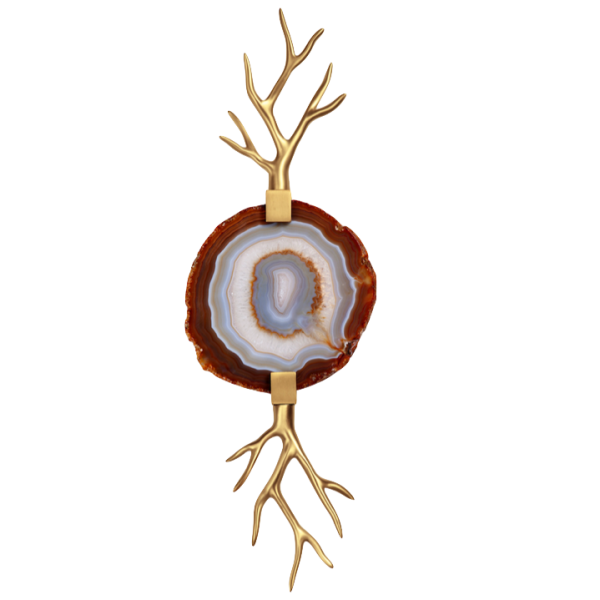 Бра Branch Agate Sconce emporium home Золотой в Самаре | Loft Concept 