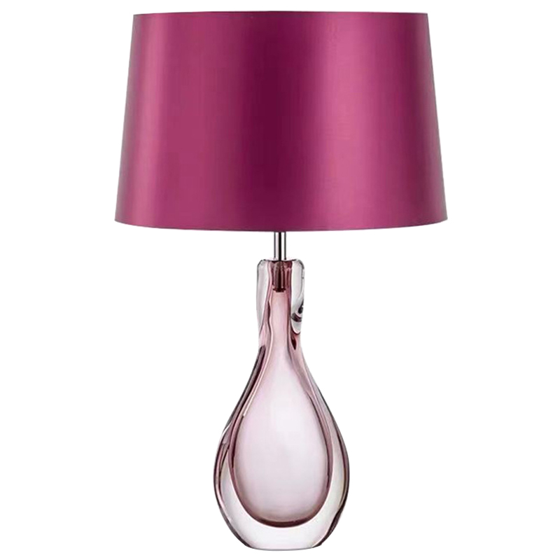 Настольная лампа Crystal Table Lamp Hot Pink Розовый в Самаре | Loft Concept 