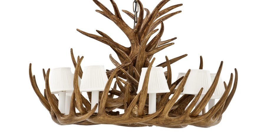 Люстра Eichholtz Chandelier Horn Highlands - Loft-Concept в Самаре