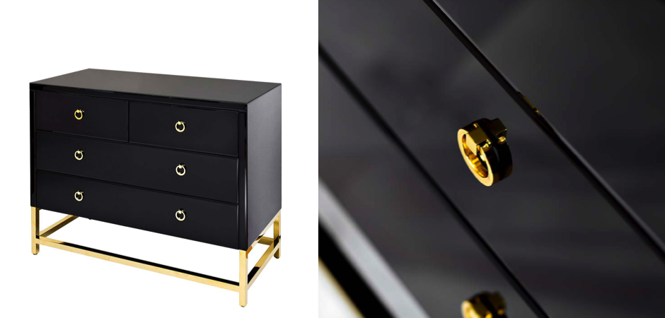 Комод Black Gold Comode Комод Black Gold Comode - Loft-Concept в Самаре