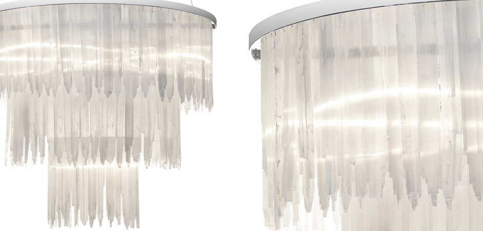 Люстра LAMP SELENITE ROUND chromium 85 Люстра LAMP SELENITE ROUND chromium 85 - Loft-Concept в Самаре