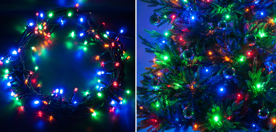 Интерьерная Гирлянда Цветные диоды - Loft-Concept в Самаре