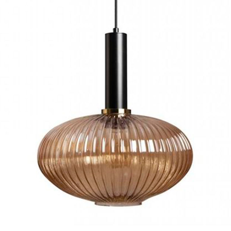 Подвесной светильник Ferm Living chinese lantern Amber Black 33 см Черный Янтарь (Amber) в Самаре | Loft Concept 