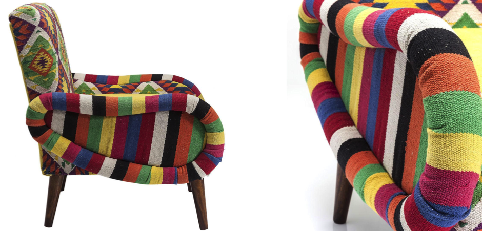 Кресло Ethnotica Kelim Chair - фото №1