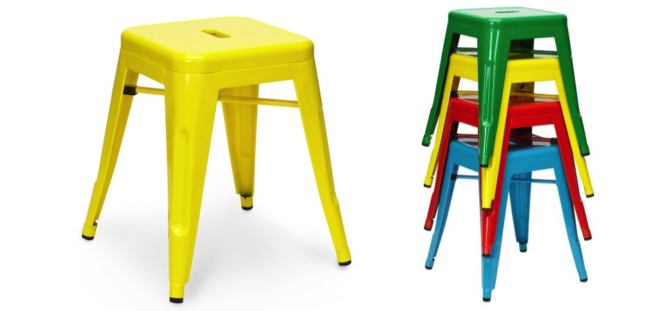 Кухонный стул Tolix Kitchen Stool 45 Кухонный стул Tolix Kitchen Stool 45 - Loft-Concept в Самаре