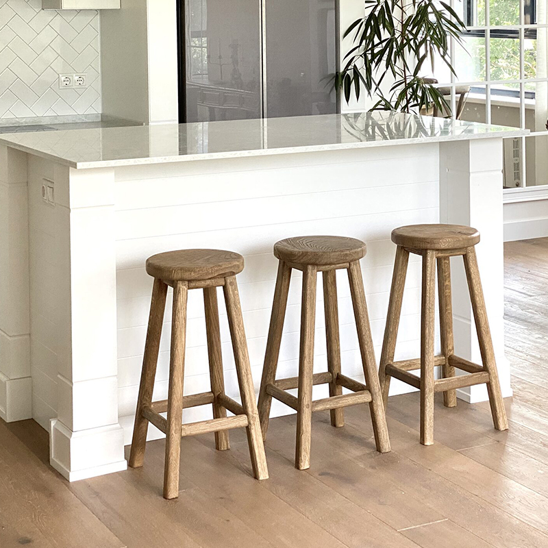 Барный табурет Den Bar Stool Древесина в Самаре | Loft Concept 