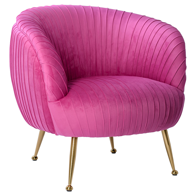 Кресло SOUFFLE CHAIR pink velor Розовый в Самаре | Loft Concept 