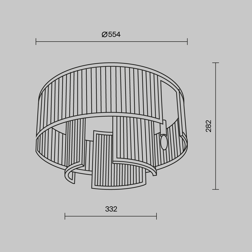 Потолочный светильник Frame Е14 в Самаре
