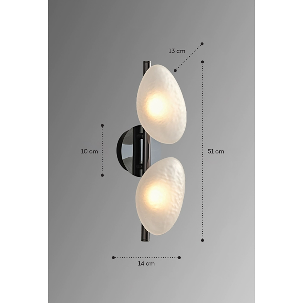 Бра LINDIS FROST LONG WALL 2 лампы Молочное стекло  в Самаре