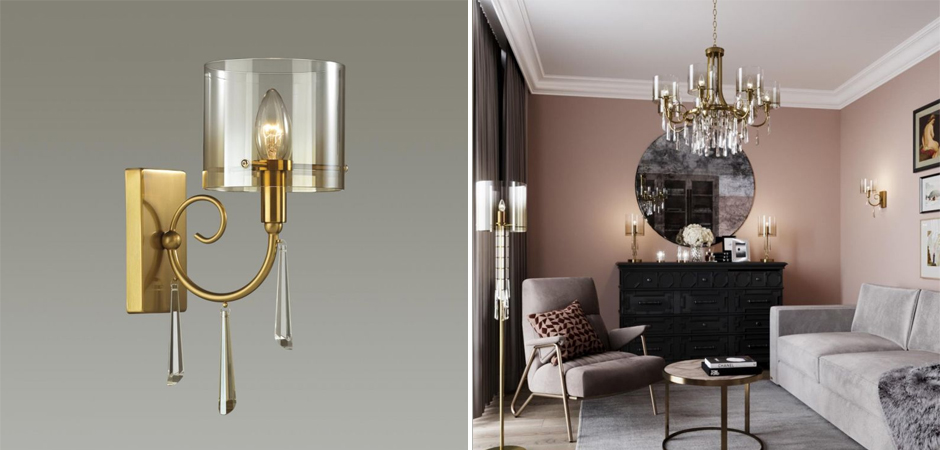 Бра Glass World Bronze Бра Glass World Bronze - Loft-Concept в Самаре