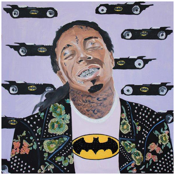 Картина “Batmobile Weezy with Gucci Leather Jacket” Мульти в Самаре | Loft Concept 