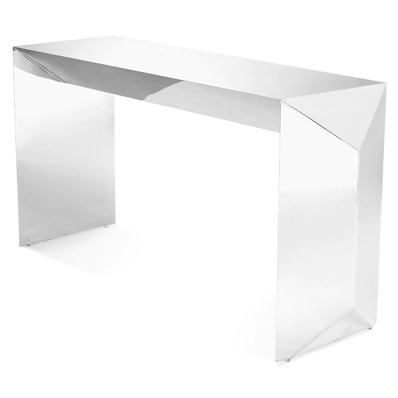 Консоль Eichholtz Console Table Carlow Хром в Самаре | Loft Concept 