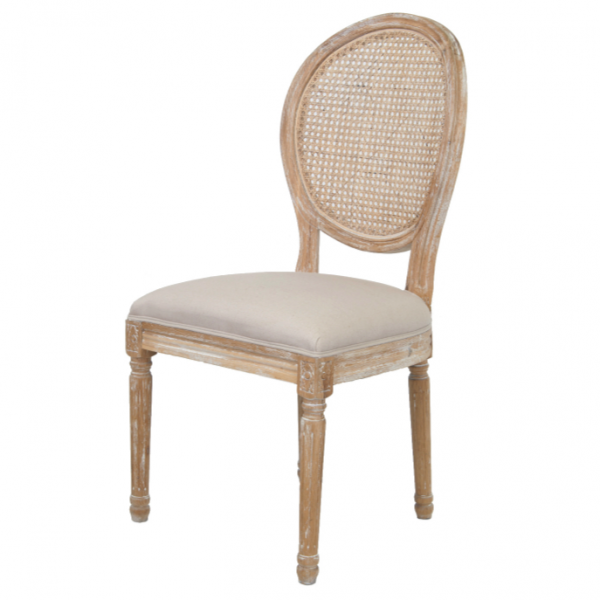 Стул French chairs Provence Beige Rattan 2 Chair Бежевый в Самаре | Loft Concept 