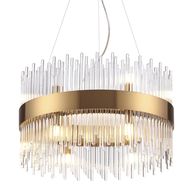 Люстра Nembus Chandelier Gold Circle Бронза в Самаре | Loft Concept 