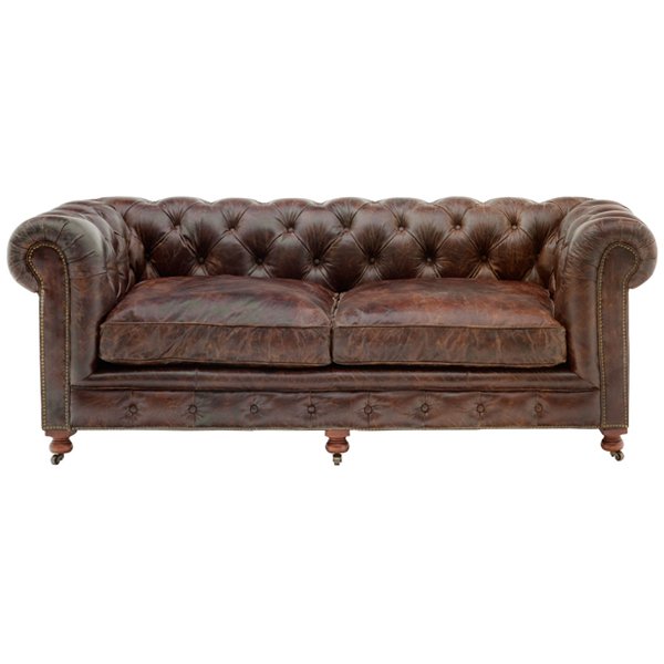 Диван Chesterfield Rebel Sofa Andrew Martin Коричневый в Самаре | Loft Concept 