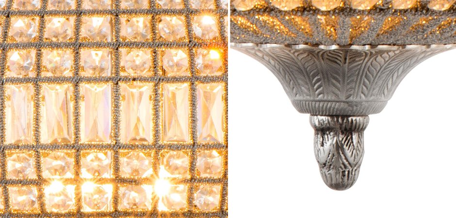 Люстра Chandelier Kasbah Oval L Nickel - Loft-Concept в Самаре