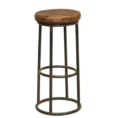 Барный стул Industrial Rust London Bar Stool Коричневый в Самаре | Loft Concept 