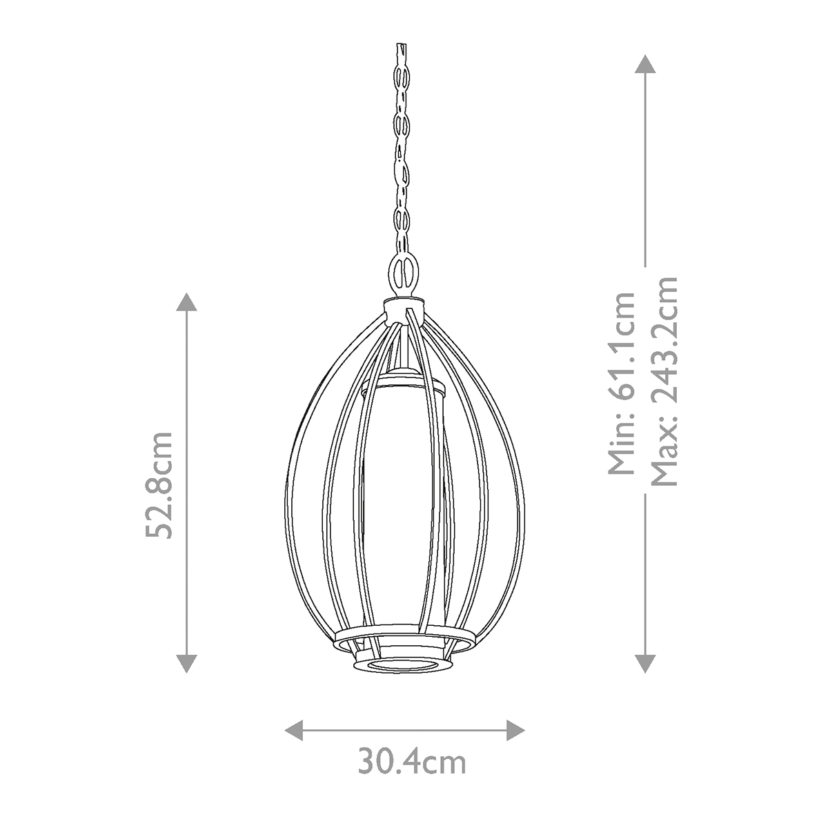Подвесной светильник овальной формы с цилиндрическим плафоном в цвете сусальное серебро Kichler в Самаре