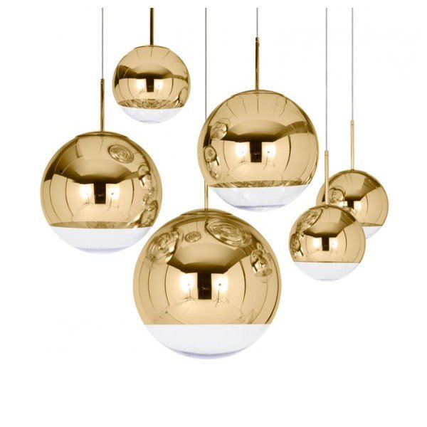 Подвесной светильник Mirror Ball Gold Золотой в Самаре | Loft Concept 