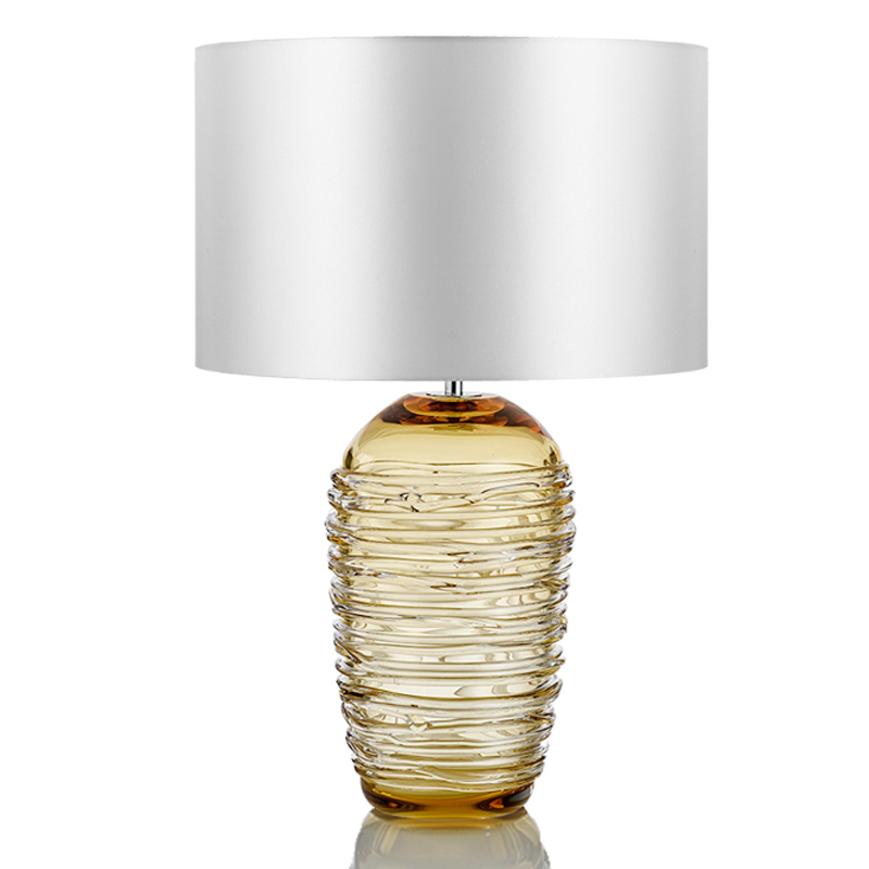 Настольная лампа Porta Romana GLB32 GLASS THREAD LAMP Amber Янтарь (Amber) Молочный в Самаре | Loft Concept 