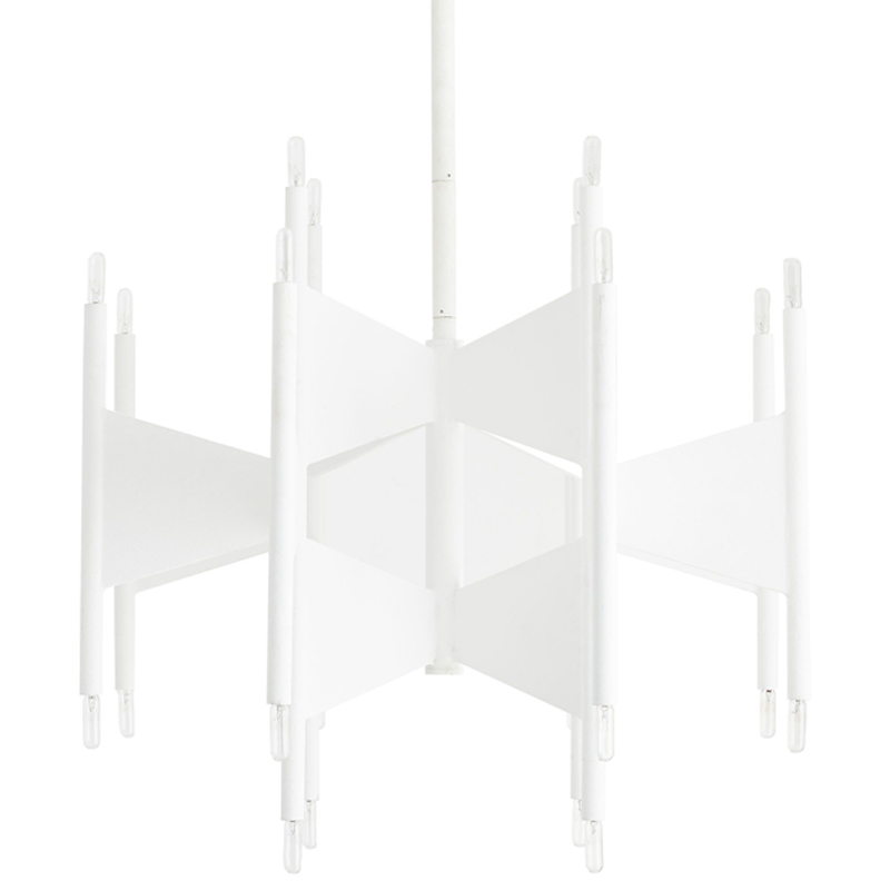 Люстра Arteriors DESKINS CHANDELIER Белый в Самаре | Loft Concept 