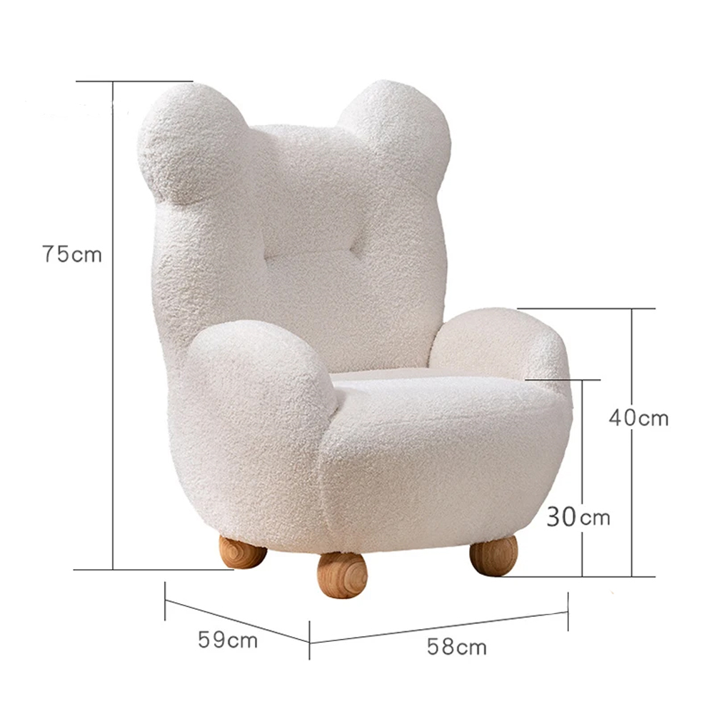 Кресло мягкое для детской Мишка Velvet Armchair Bear в Самаре