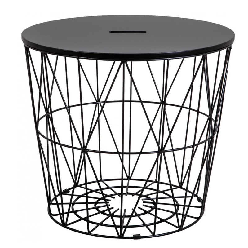 Приставной стол Cambria Side Table black Черный в Самаре | Loft Concept 