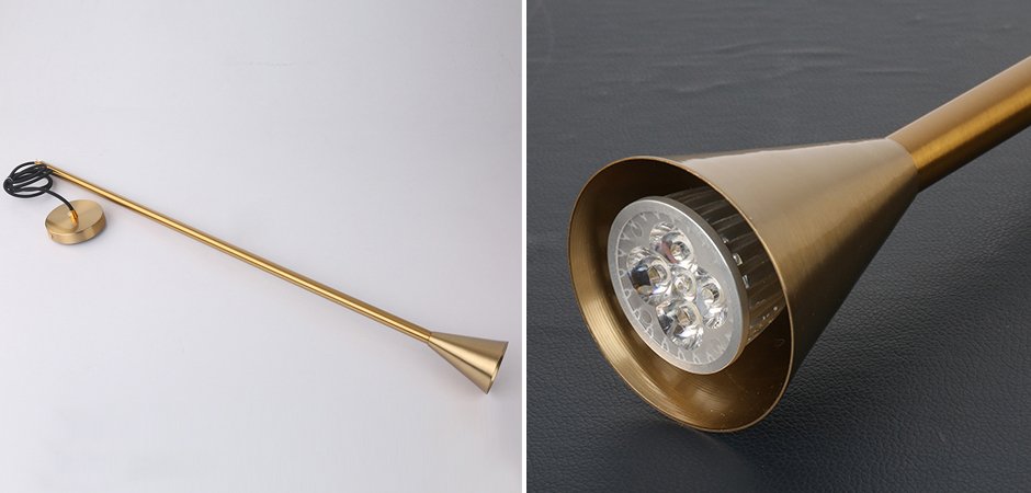 Подвесной светильник Brass Pipe Подвесной светильник Brass Pipe - Loft-Concept в Самаре