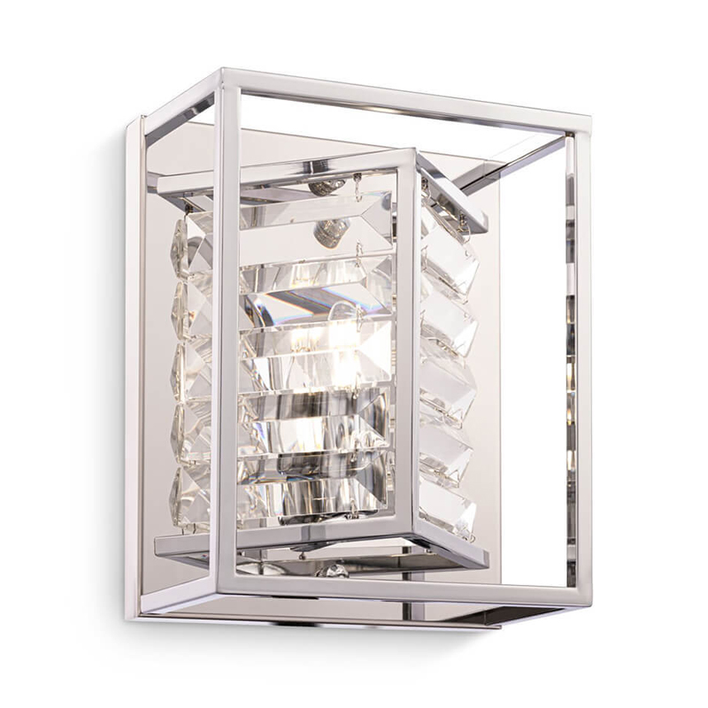 Бра Algernon Light Sconce chrome Хром в Самаре | Loft Concept 