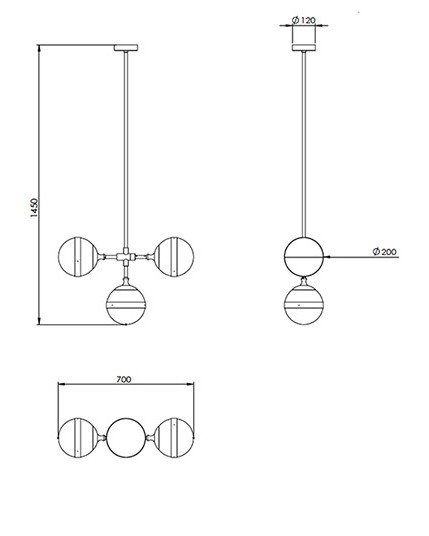 Люстра Peggy Futura lamp III Hangar Design в Самаре