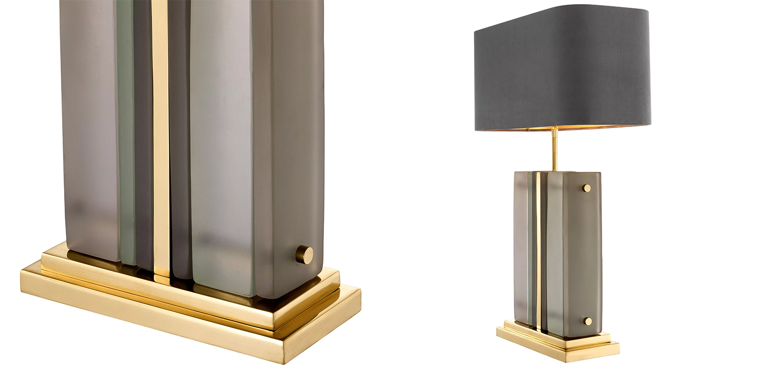 Настольная лампа Eichholtz Table Lamp Solana Brass - фото