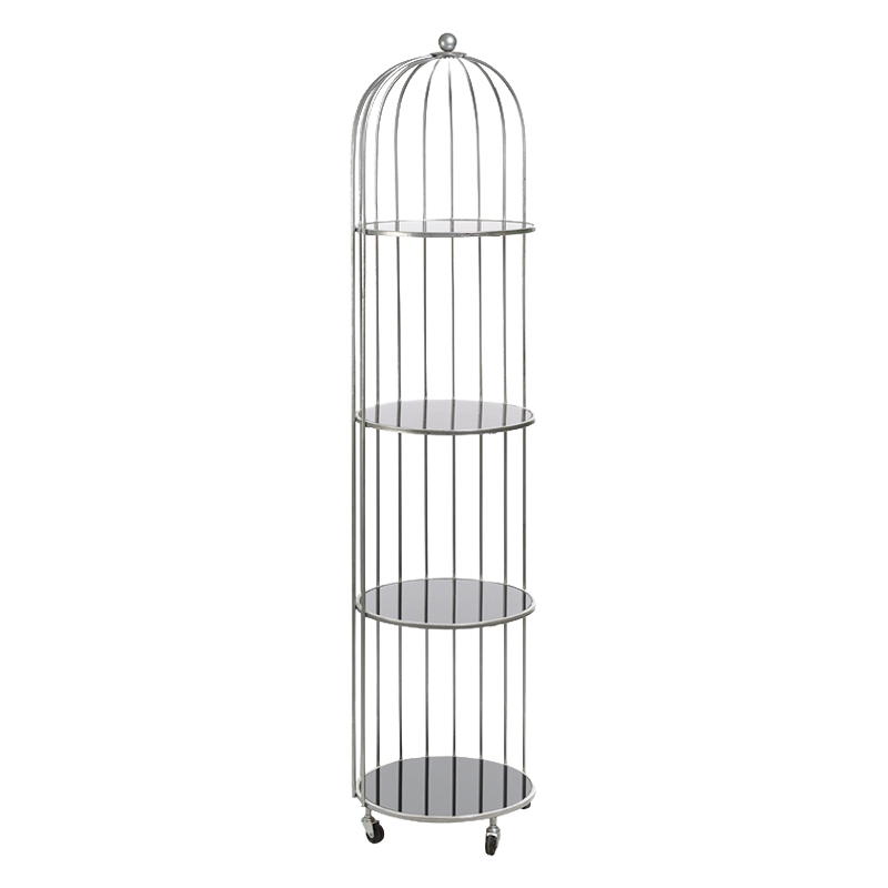 Стеллаж Cage Rack Silver Серебряный в Самаре | Loft Concept 