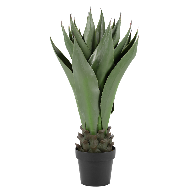 Декоративный искусственный цветок Sansevieria Plant Зеленый в Самаре | Loft Concept 