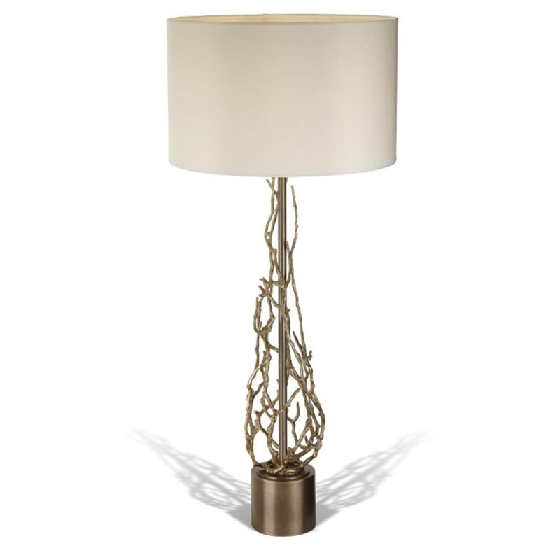 Настольная лампа Frances Table Lamp Латунь в Самаре | Loft Concept 