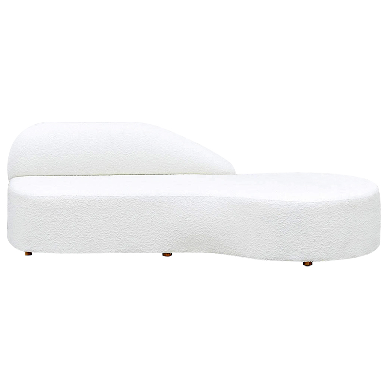 Диван Elsie White Boucle Sofa Белый в Самаре | Loft Concept 