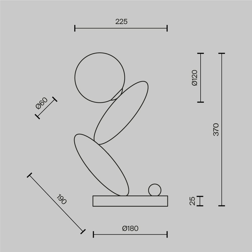 Настольный светильник Resonance 3000К 6Вт в Самаре
