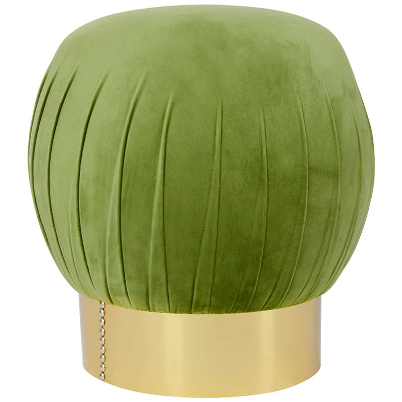 Оттоманка Art Deco Turban green Золотой Зеленый смок в Самаре | Loft Concept 