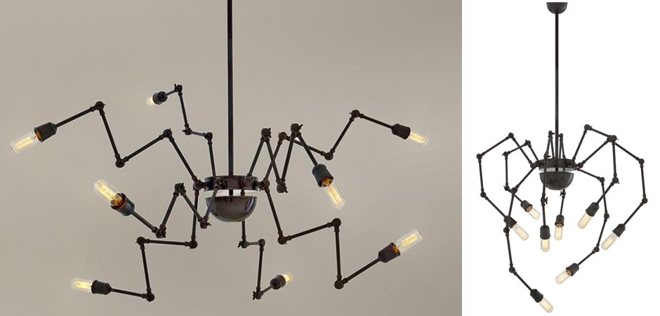 Люстра Eichholtz Ceiling Lamp Spider - Loft-Concept в Самаре