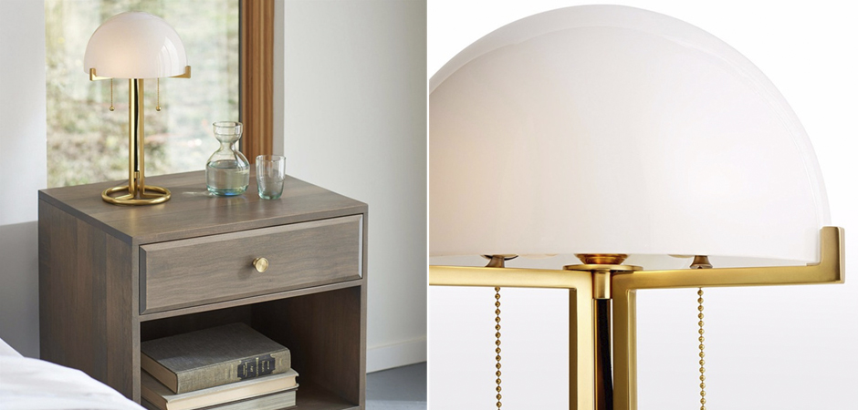 Настольная лампа White Dome Table Lamp Настольная лампа White Dome Table Lamp - Loft-Concept в Самаре