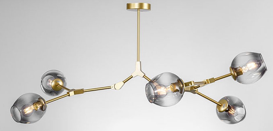 Люстра Branching Bubble Chandelier - фото №3
