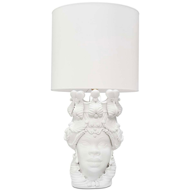 Настольная лампа Table Lamp Moro Lady Big Lipstick White Белый в Самаре | Loft Concept 