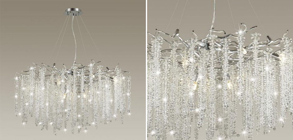 Люстра Fairy Tree Silver на 14 ламп Люстра Fairy Tree Silver на 14 ламп - Loft-Concept в Самаре
