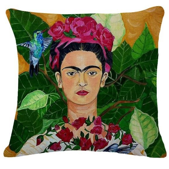 Декоративная подушка Frida Kahlo 4  в Самаре | Loft Concept 