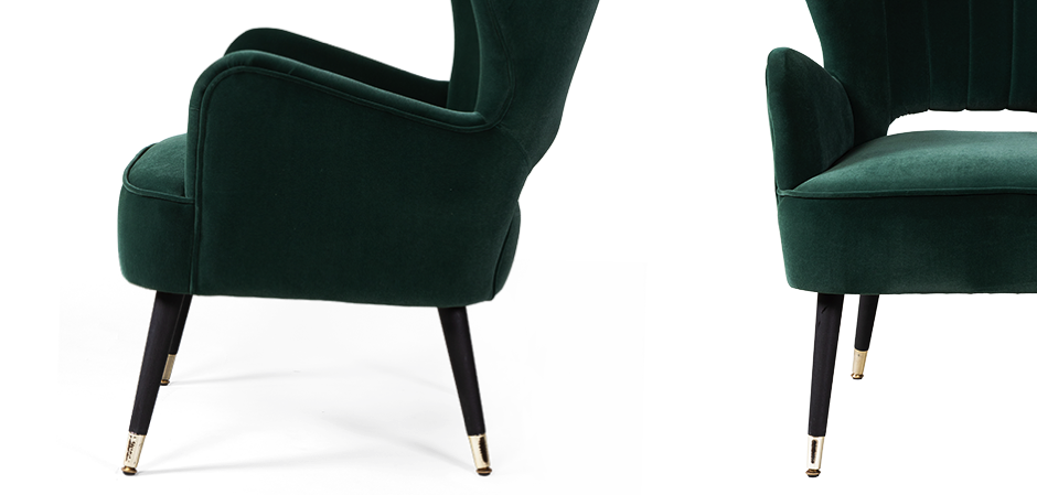 Кресло Flice ArmChair green Кресло Flice ArmChair green - Loft-Concept в Самаре
