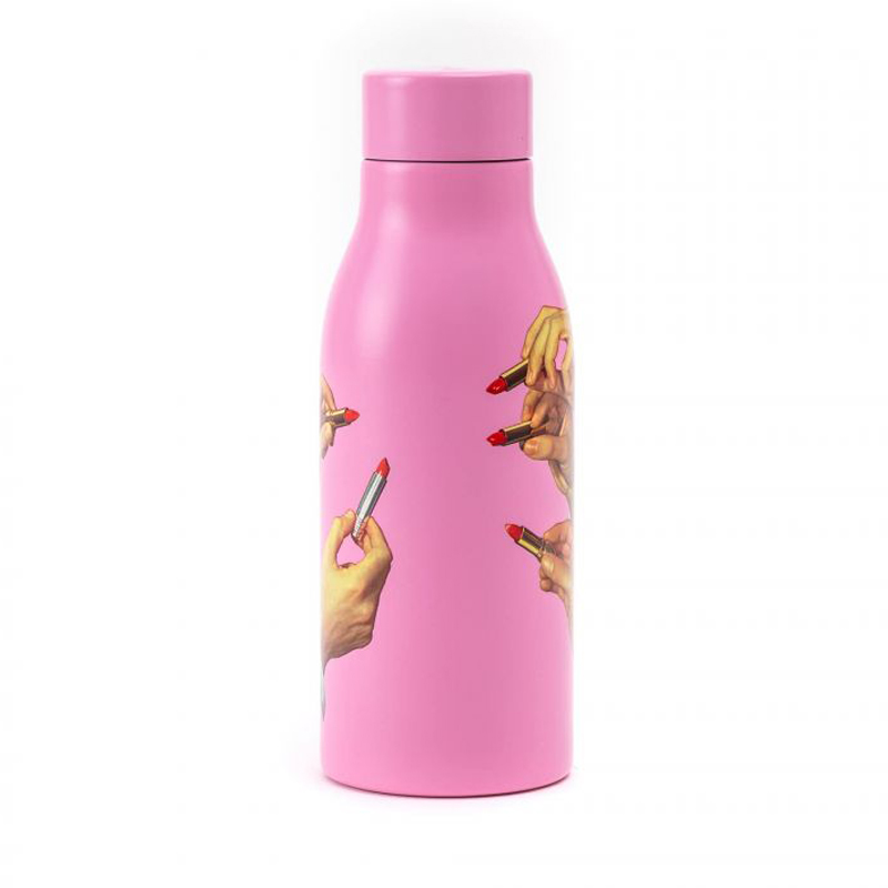 Бутылка Seletti Thermal Bottle Lipstick Pink Розовый в Самаре | Loft Concept 