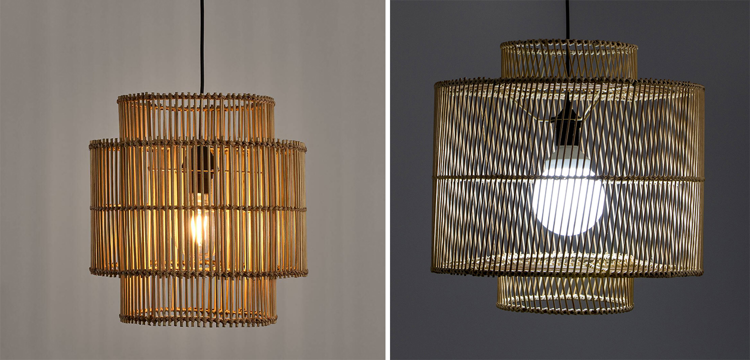 Подвесной светильник Larsen Wicker Bamboo - фото №2