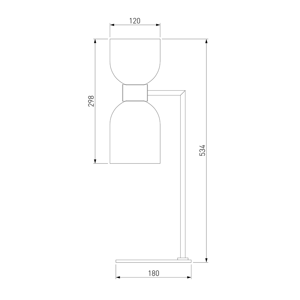 Настольная лампа Light maker studio white and smok в Самаре