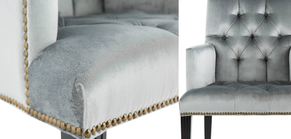 Стул с подлокотниками Parisian Сhic Silver Стул с подлокотниками Parisian Сhic Silver - Loft-Concept в Самаре