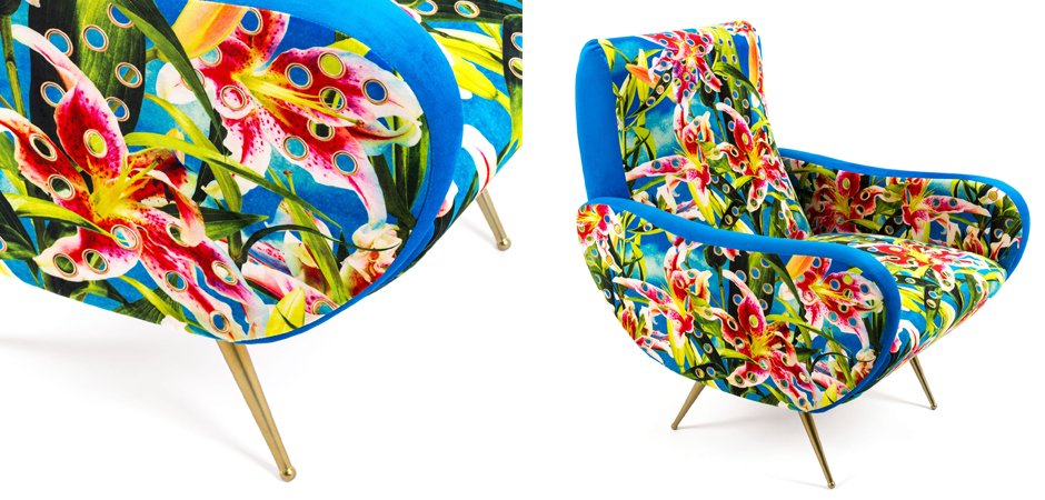 Кресло Seletti Armchair Flowers with holes Кресло Seletti Armchair Flowers with holes - Loft-Concept в Самаре